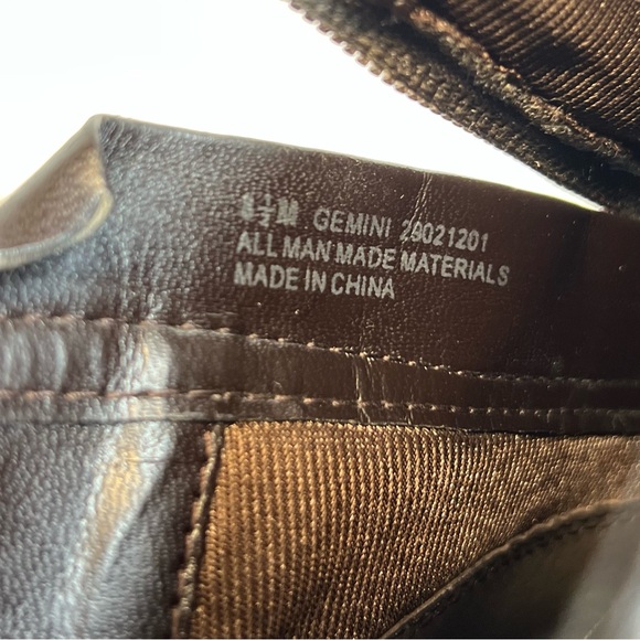 Franco Sarto Womens “Gemini” Side Zip Buckle Ankle Boots Black Leather 8.5M Nice - Picture 14 of 14